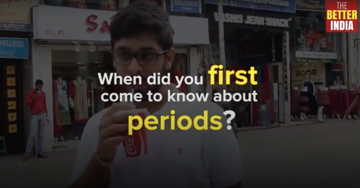 Watch: What Do Men in Bengaluru Think About Periods? We Found out! #FreeThePeriod