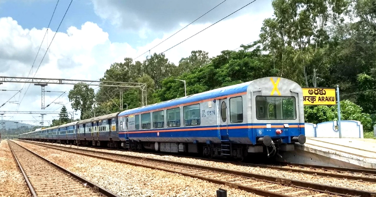 The Araku Valley from a See-Through Train! Railways to Launch Second Vistadome Coach