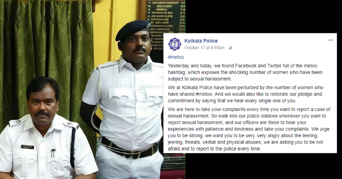 Kolkata Police Give the Most Commendable Response to the #MeToo Movement