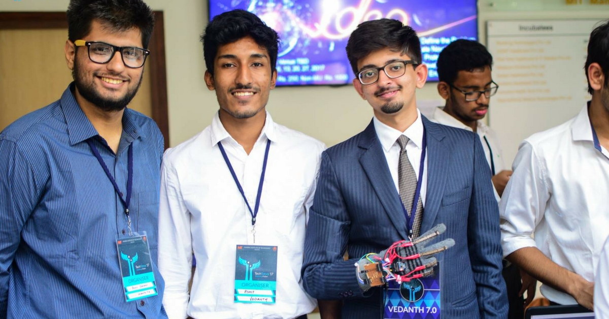 Amazing! Manipal Students Design a ‘Talking Glove’ for the Speech/Hearing Impaired