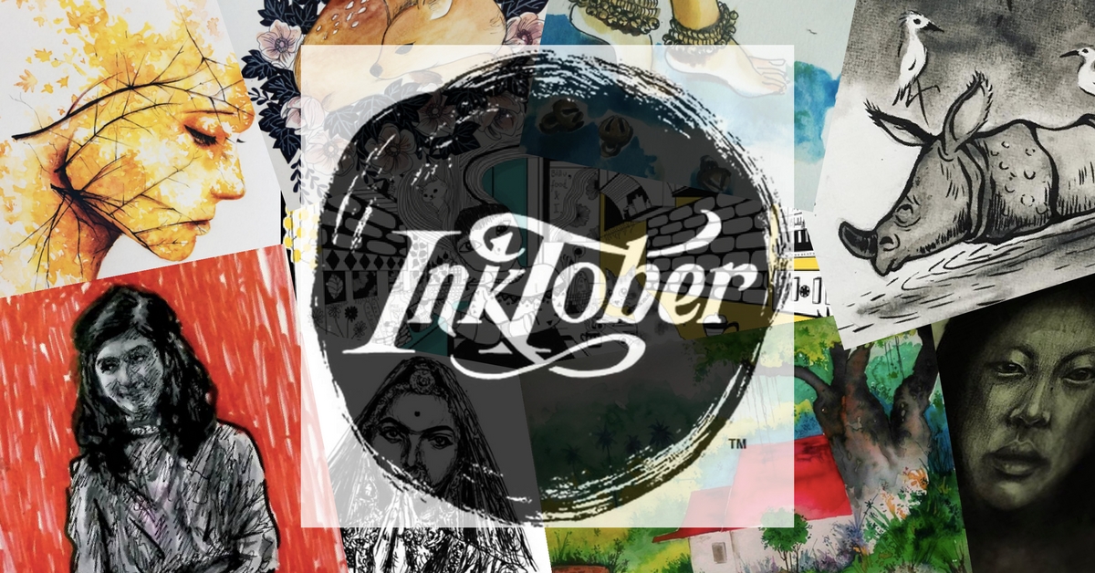 As Inktober Ends, Here Are 25 Works by Indian Instagrammers That You Must Not Miss!