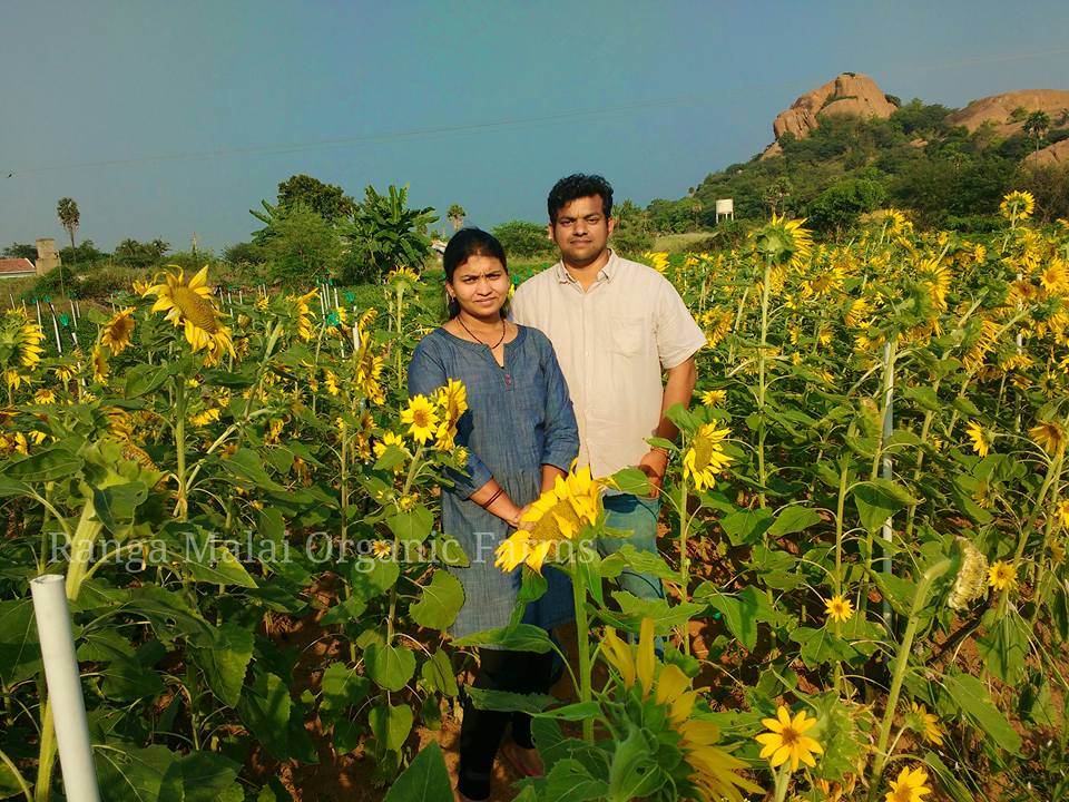 Bengaluru techie - Rangamalai organic farms- Pradeep Kumar