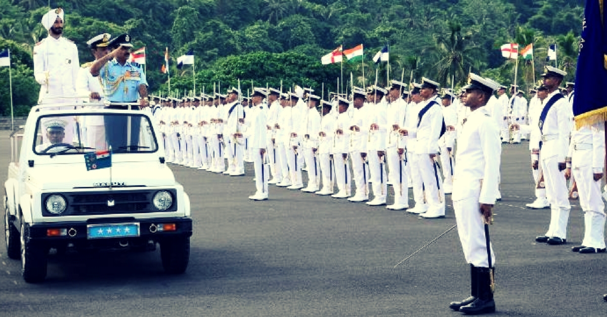 Indian Navy Passing Out Parade. Picture for representative purposes only. Picture Courtesy. Wikimedia Commons.