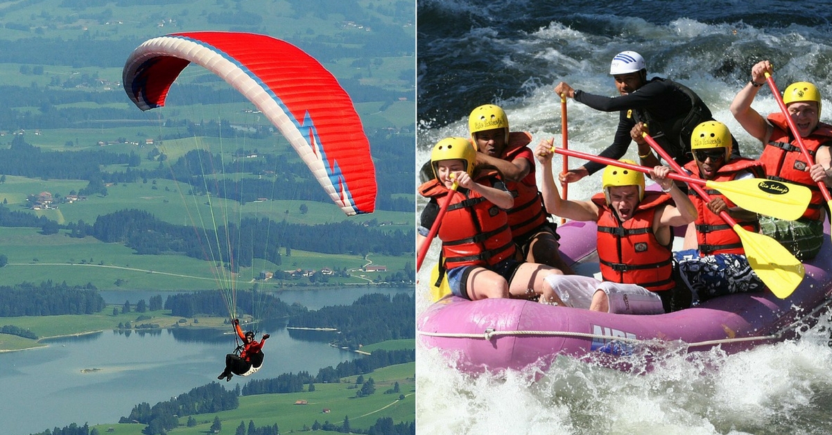 Good News Adventure Seekers! Kashmir to Feature Paragliding & White Water Rafting Courses at JIM!