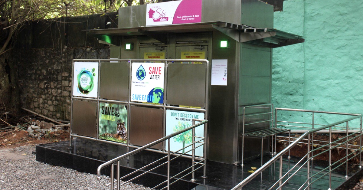 This New, Fully Automated  ‘Smart She Toilet’ in Kerala Is an Example to the Rest of India!