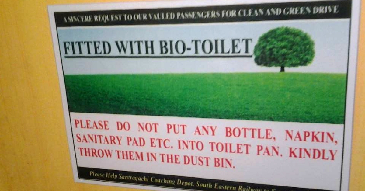 Railways Plans to Equip All Trains With Bio-Toilets by December 2018