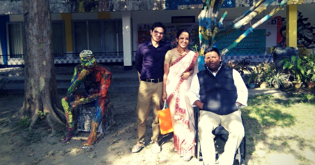 Guwahati Couple’s Act Made Their Wedding Very Special for Specially-Abled Kids