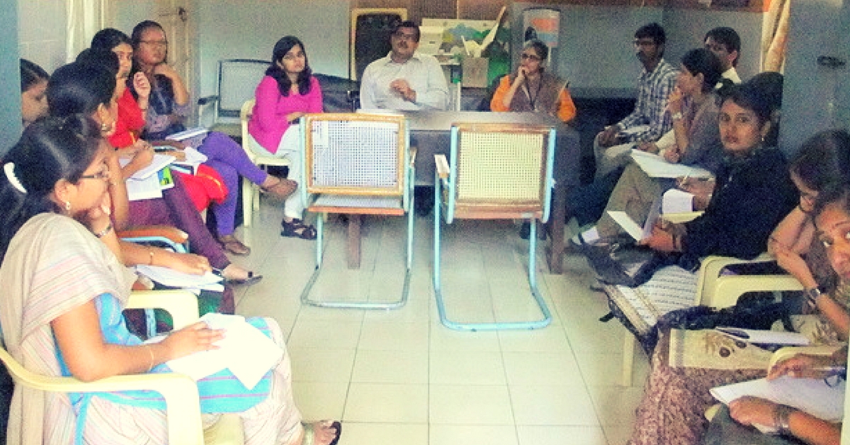 A session with a doctor in progress at NIMHANS. Picture Courtesy: Wikimedia Commons.