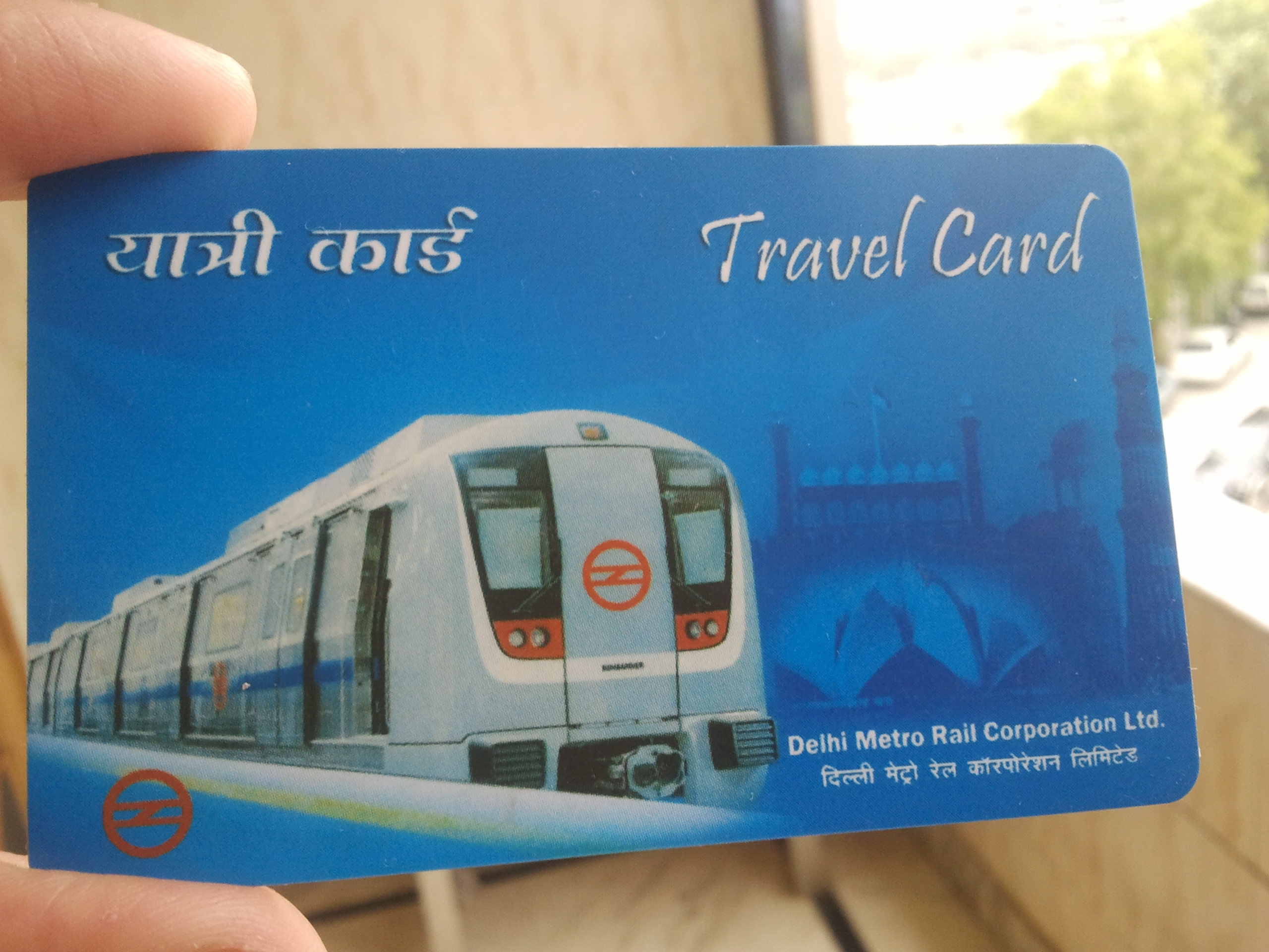 delhi travel card