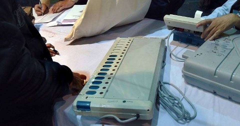 Electronic voting machine (Source: Facebook)