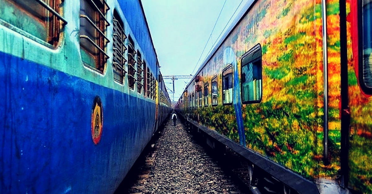 Now book your tickets on the IRCTC website, and get accident insurance. Representative image only. Image Courtesy: Pixabay.
