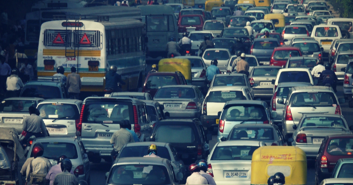 India is no stranger to terrible traffic jams. Representative image only. Picture Courtesy: Wikimedia Commons.