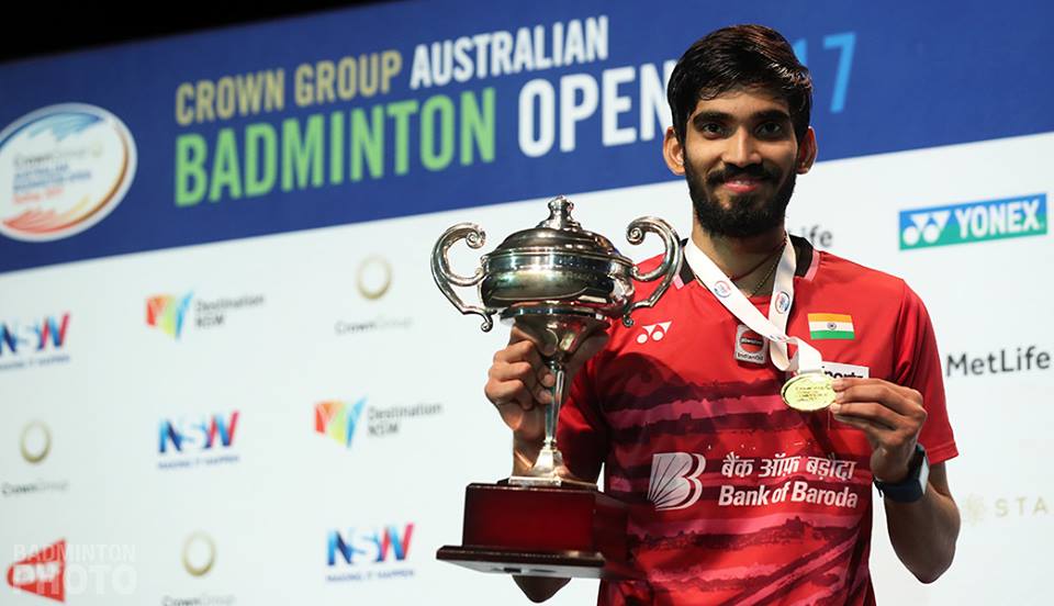 Kidambi Srikanth is supported by GoSports Foundation. (Source: Facebook)