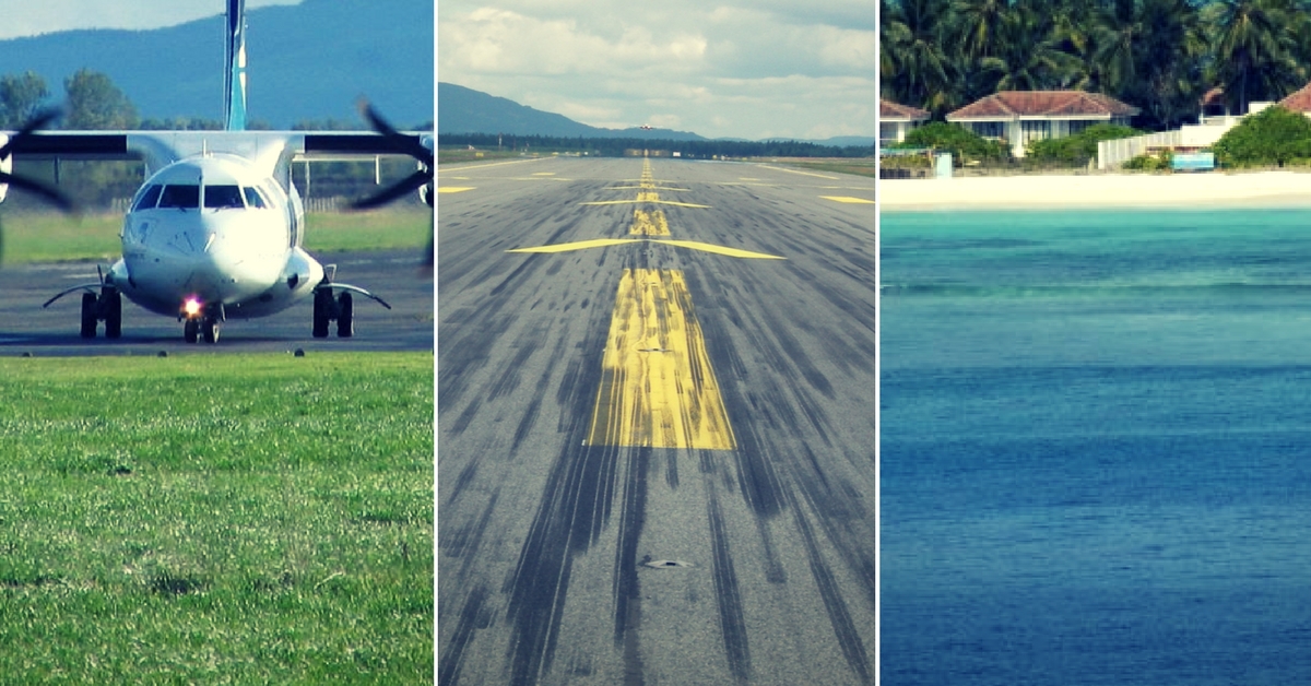 Lakshadweep will now have a runway on a sea bridge. Representative image only. Image Courtesy: Wikimedia Commons.