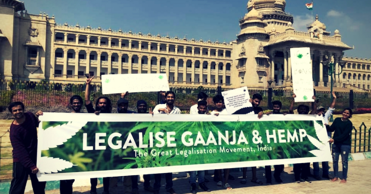 The first rally in favour of legalisation. Image Courtesy: Facebook.