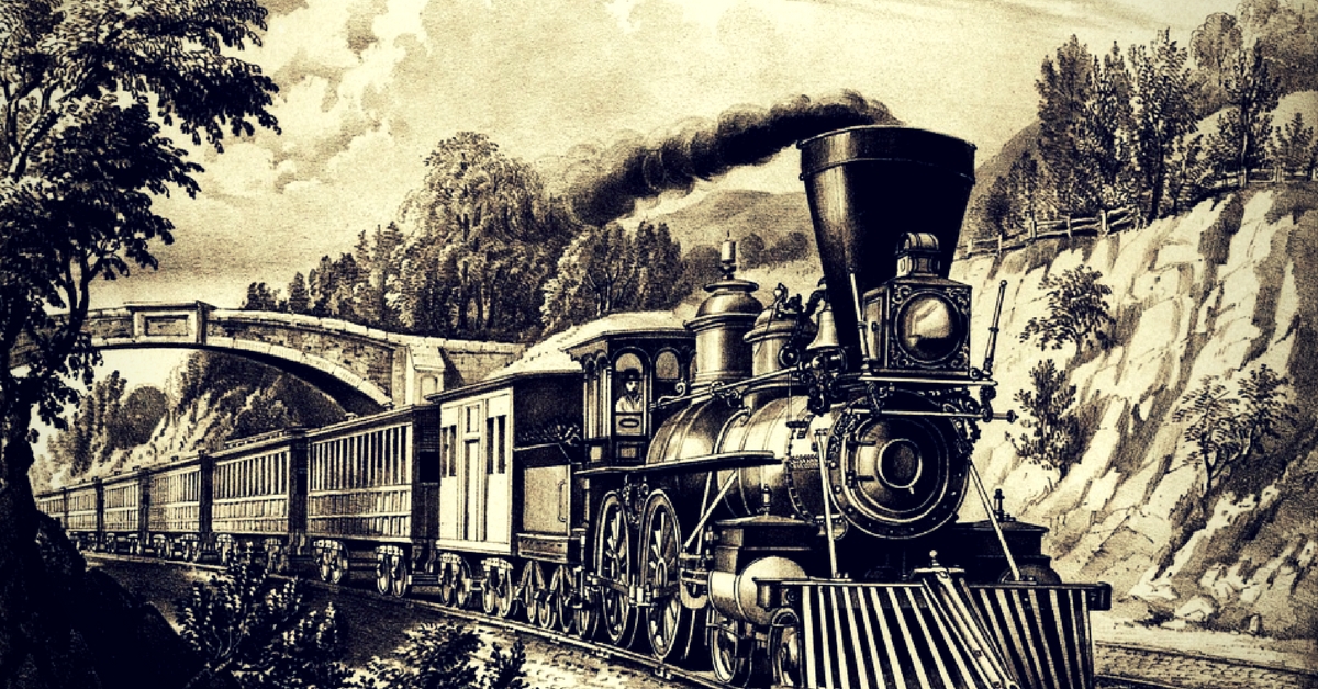 The first train in India ran in 1851. Representative image only. Image Credit: Pixabay.