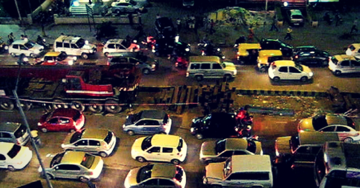 Traffic in Bengaluru. Picture Courtesy: Flickr.