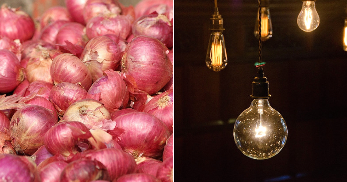 Onion Electricity? These IITians Generate Power Through Onion Skins!