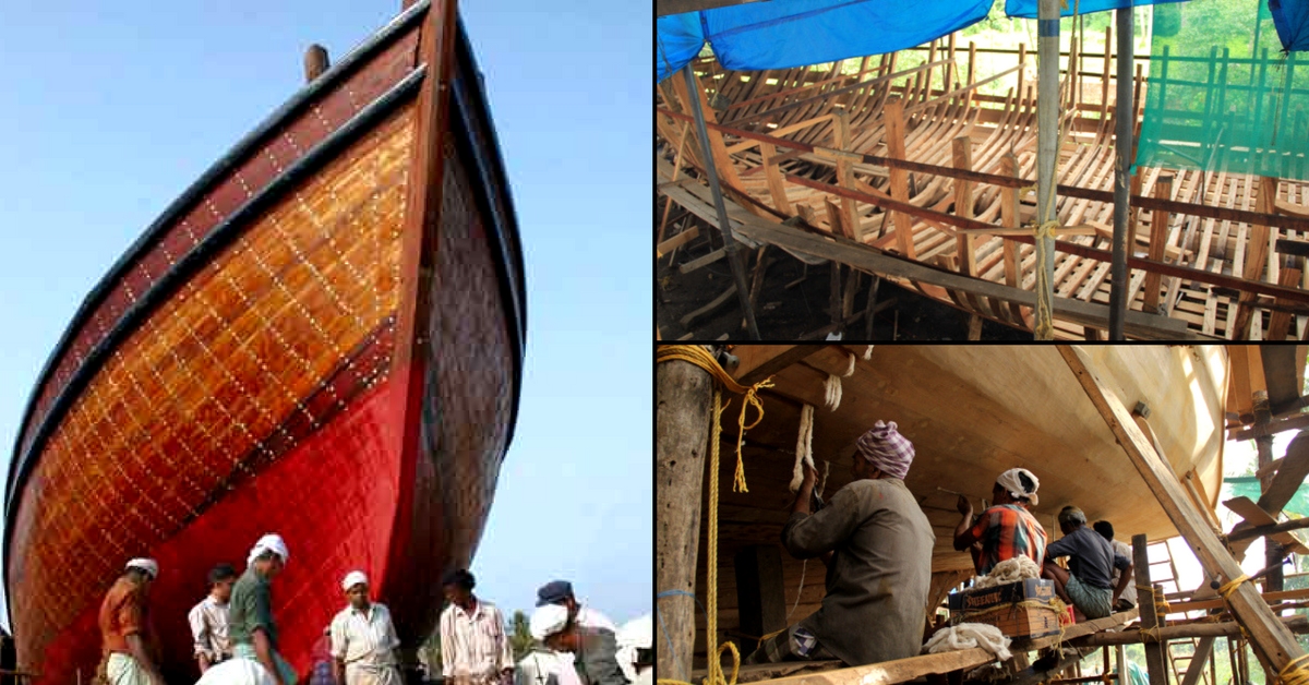 At This Ancient Seaside Haven in Kerala, Ships Are Built Entirely By Hands!