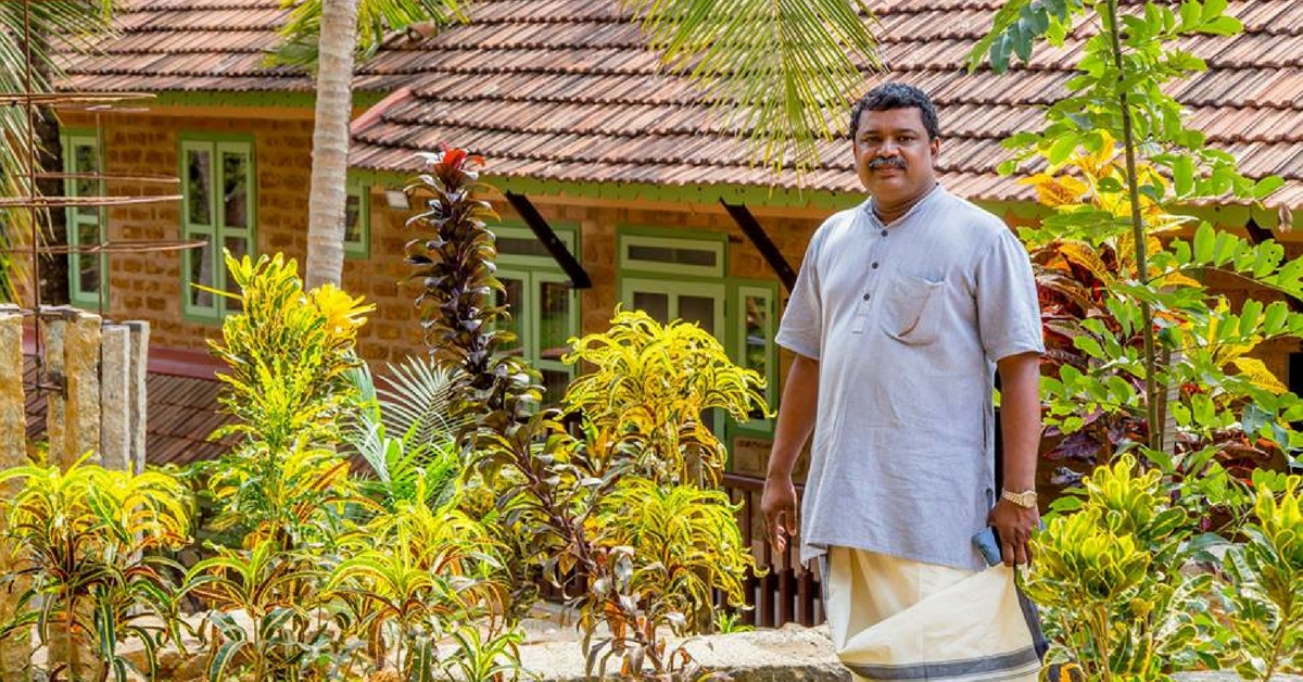 This Kerala Man Built a Huge House Entirely from Waste, Without Cutting a Single Tree!