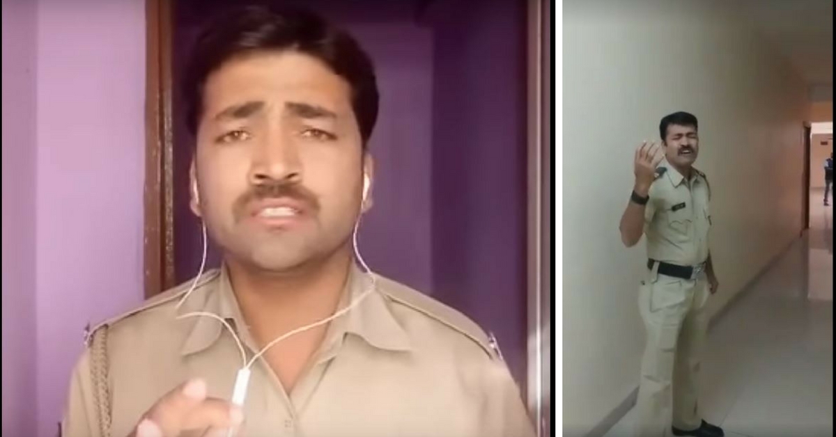 Video: Constable Sanghapal Tayde Will Take Your Breath Away With His Voice