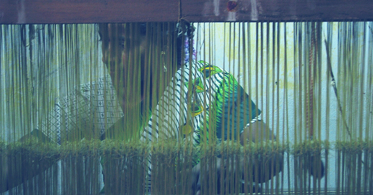 Weaver in India. Picture Courtesy: Wikimedia Commons.