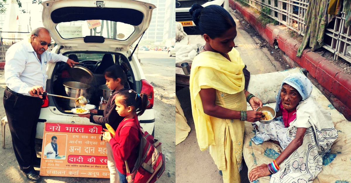 Meet the Man Who Feeds 500 People Full Meals for Only Rs 5 Apiece!