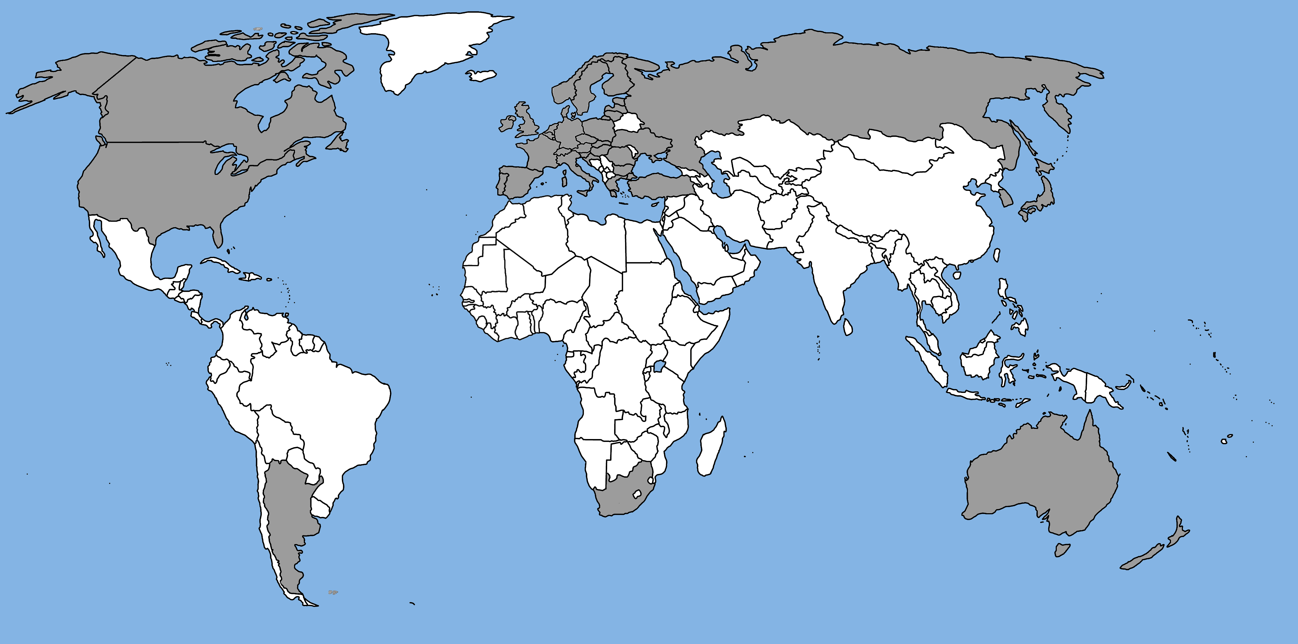 Participating nations in the Wassenaar Arrangement marked in grey. Now we can include India to the list. (Source: Wikimedia Commons) 