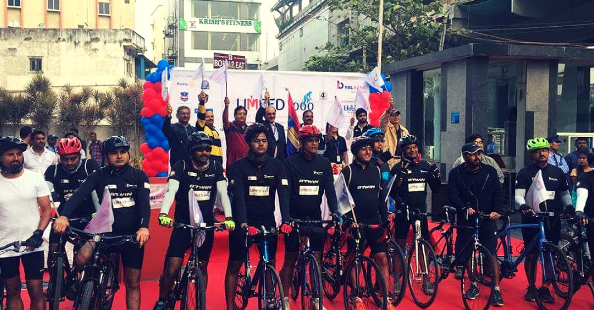 16 Cyclists, 1000kms & One Goal –  to Raise Funds for Underprivileged Girls