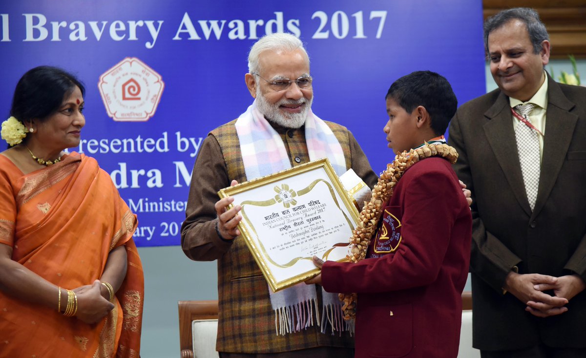 Betshwajohn P - National Bravery Awards kids