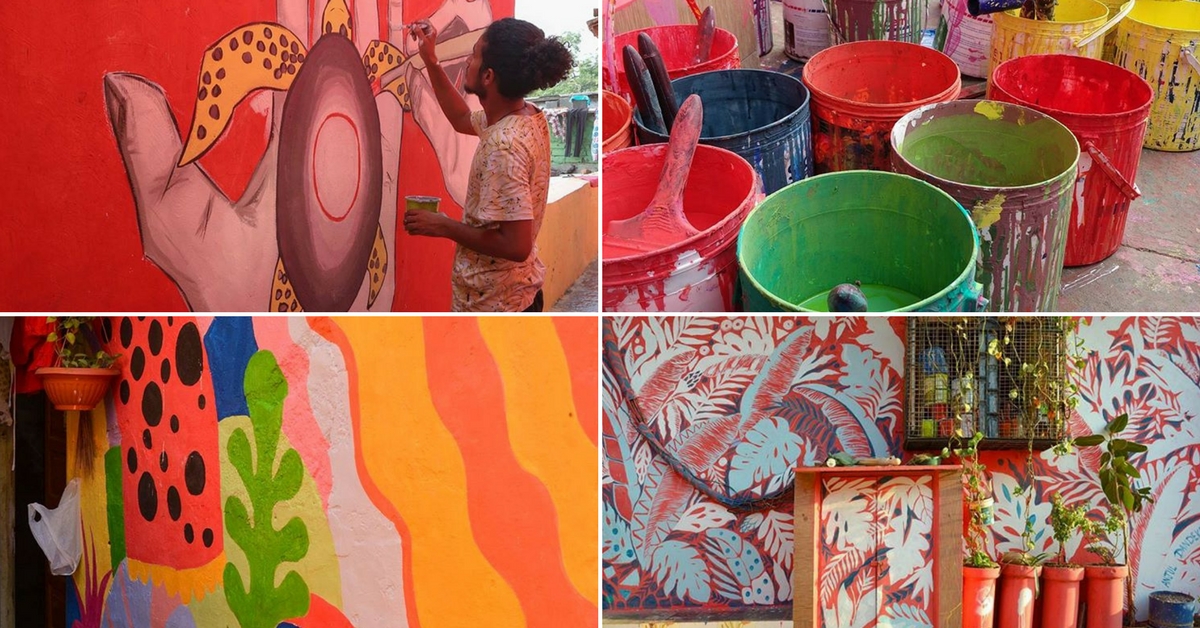 Chal Rang De is giving Mumbai a colourful makeover. Image Courtesy: Instagram.