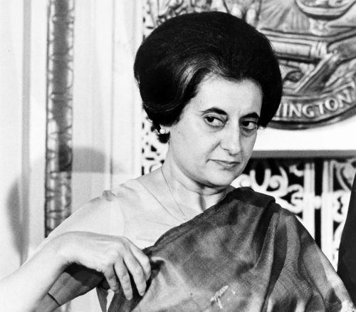 Former Indian prime minister Indira Gandhi. (Source: Wikimedia Commons)