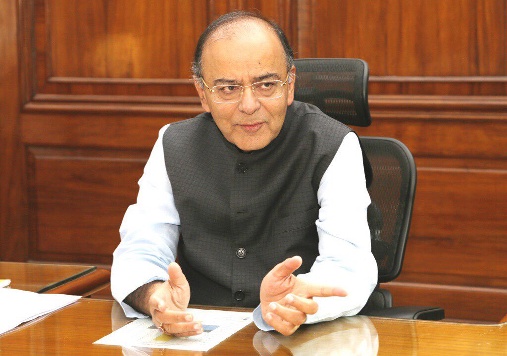 Finance Minister Arun Jaitley (Source: Twitter) 