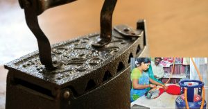 New Lightweight & Economic Iron Press Runs on LPG Instead of Coal