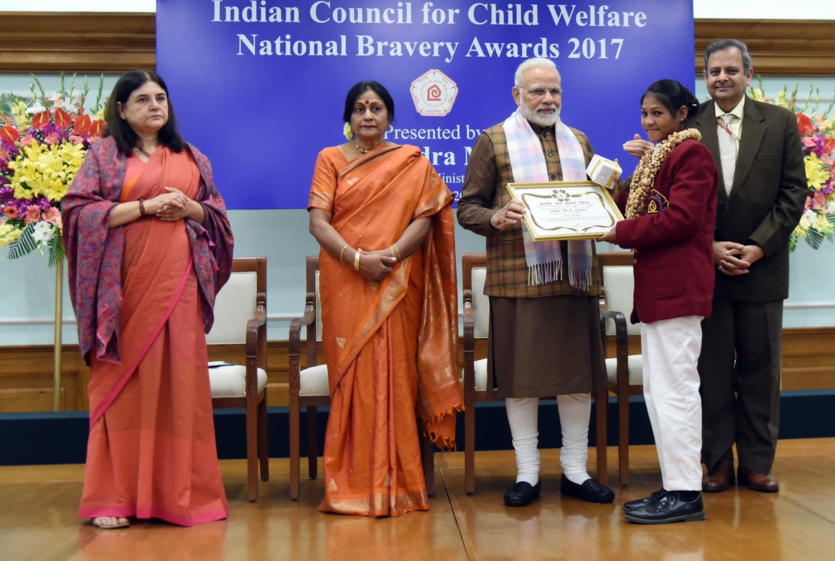 Laxmi National Bravery Awards kids