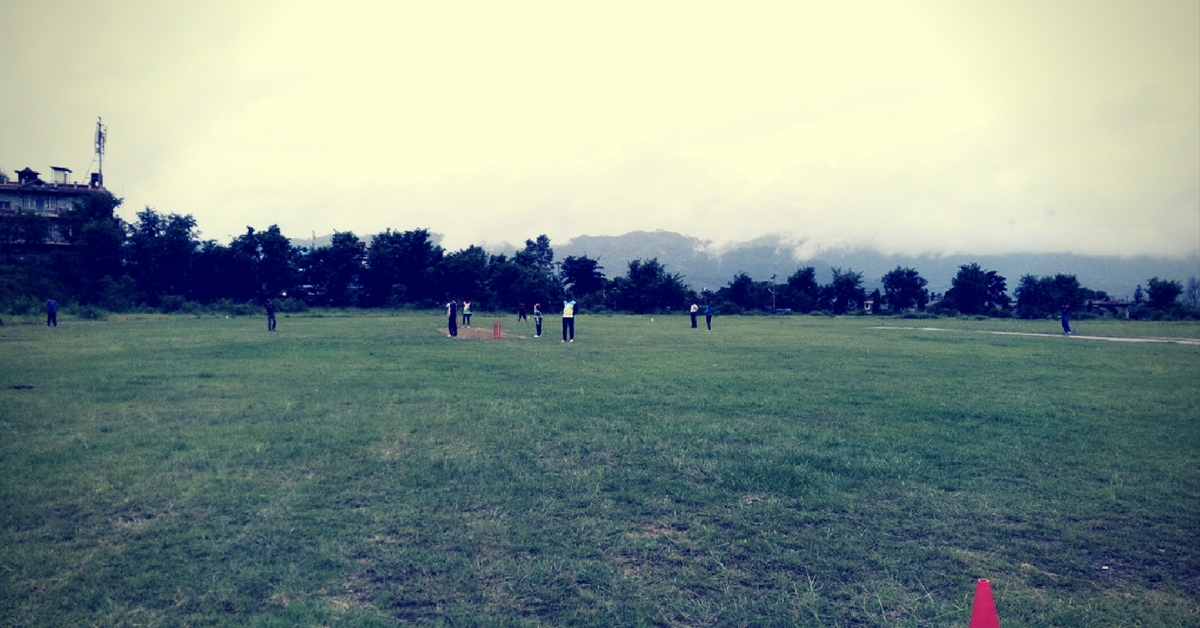 Leg Cricket, an unusual sport. Image Courtesy:- Leg Cricket Federation,India.