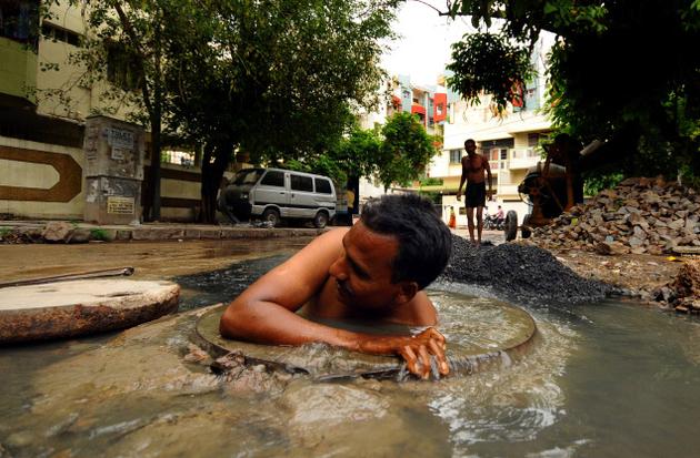 manual scavenging Kerala robots