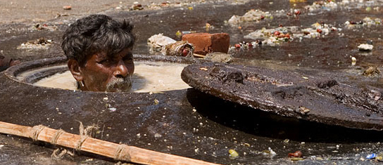 manual scavenging Kerala robots