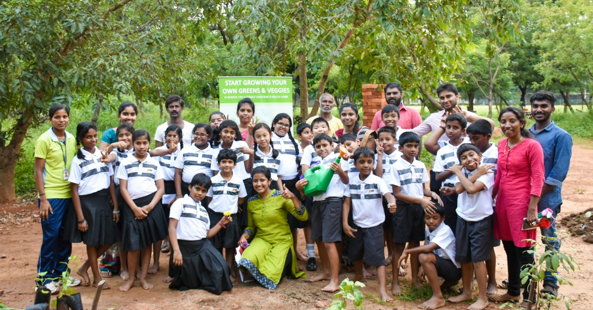 myHarvest's workshop teaches kids farming, something they all look forward to.