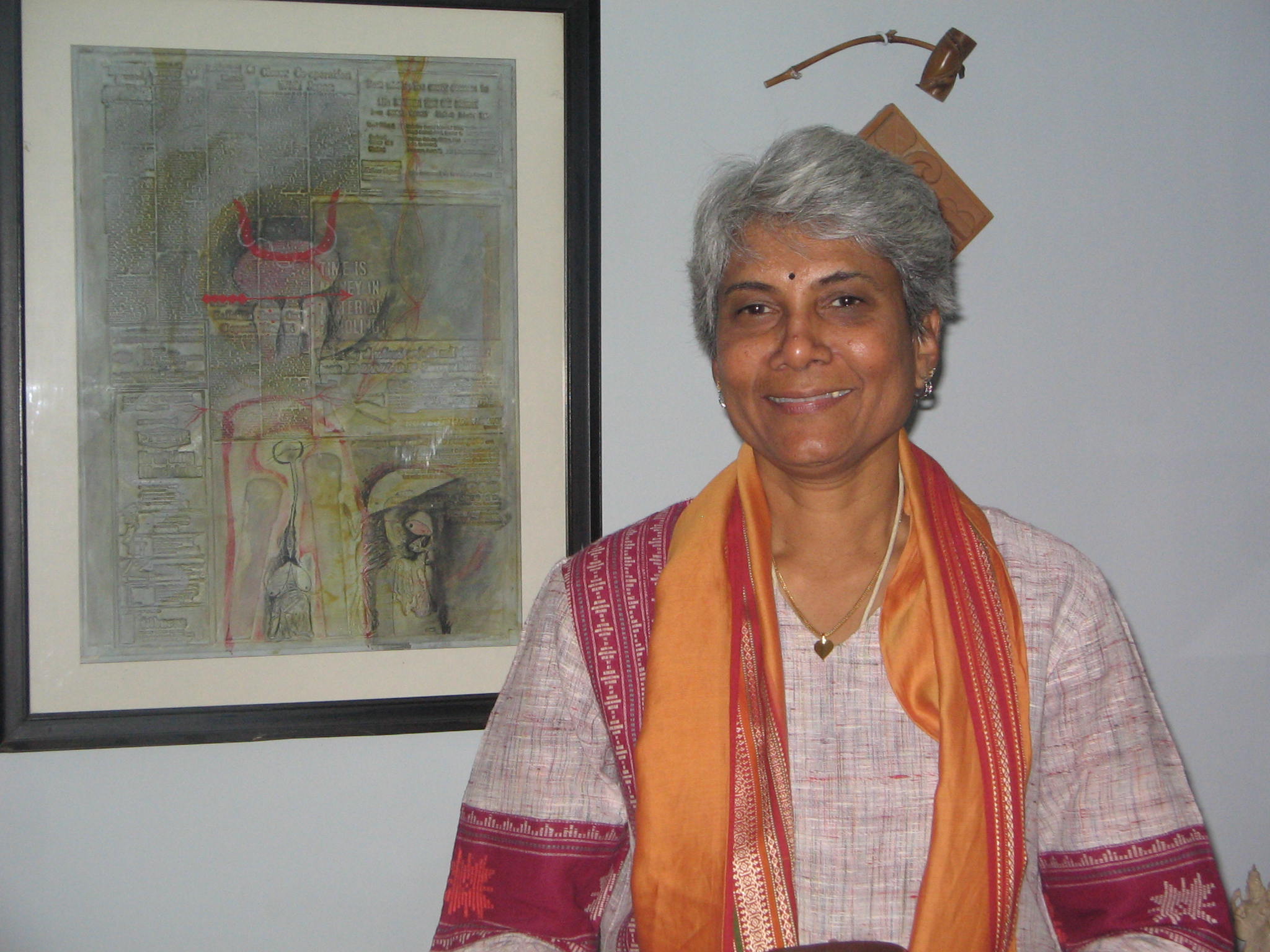 Sunalini Menon, the first lady in India. Picture Courtesy: Wikipedia.