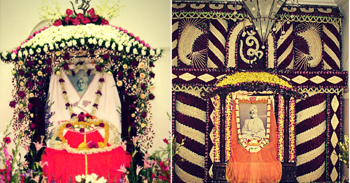 The shrine, marking the birth place of Swami Vivekananda. Image Courtesy: Vivekananda Home.