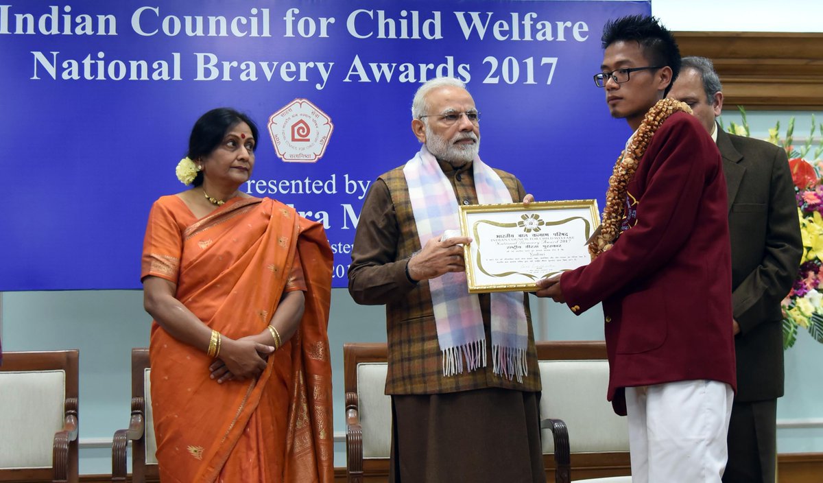 Yoakenei - National Bravery Awards kids