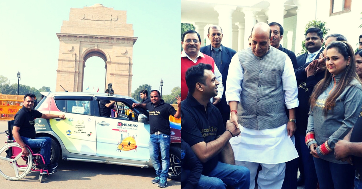 How a Paraplegic Man Drove Across India, and Right Into the Record Books!