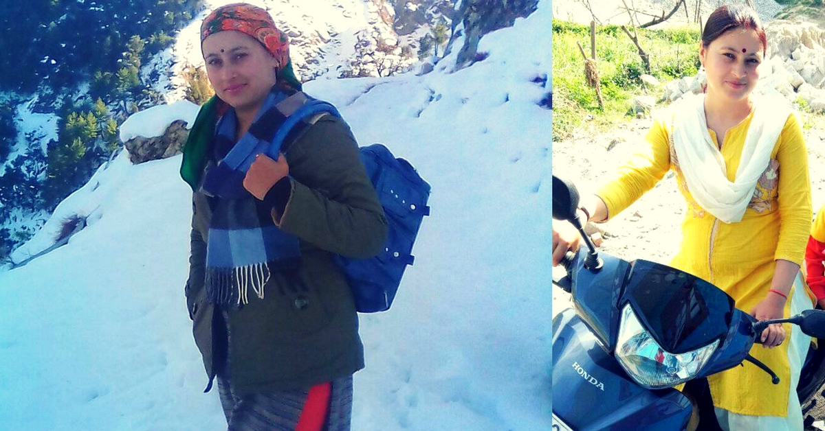 Against All Odds, This Himachali Woman Rode up Mountains to Vaccinate Kids!