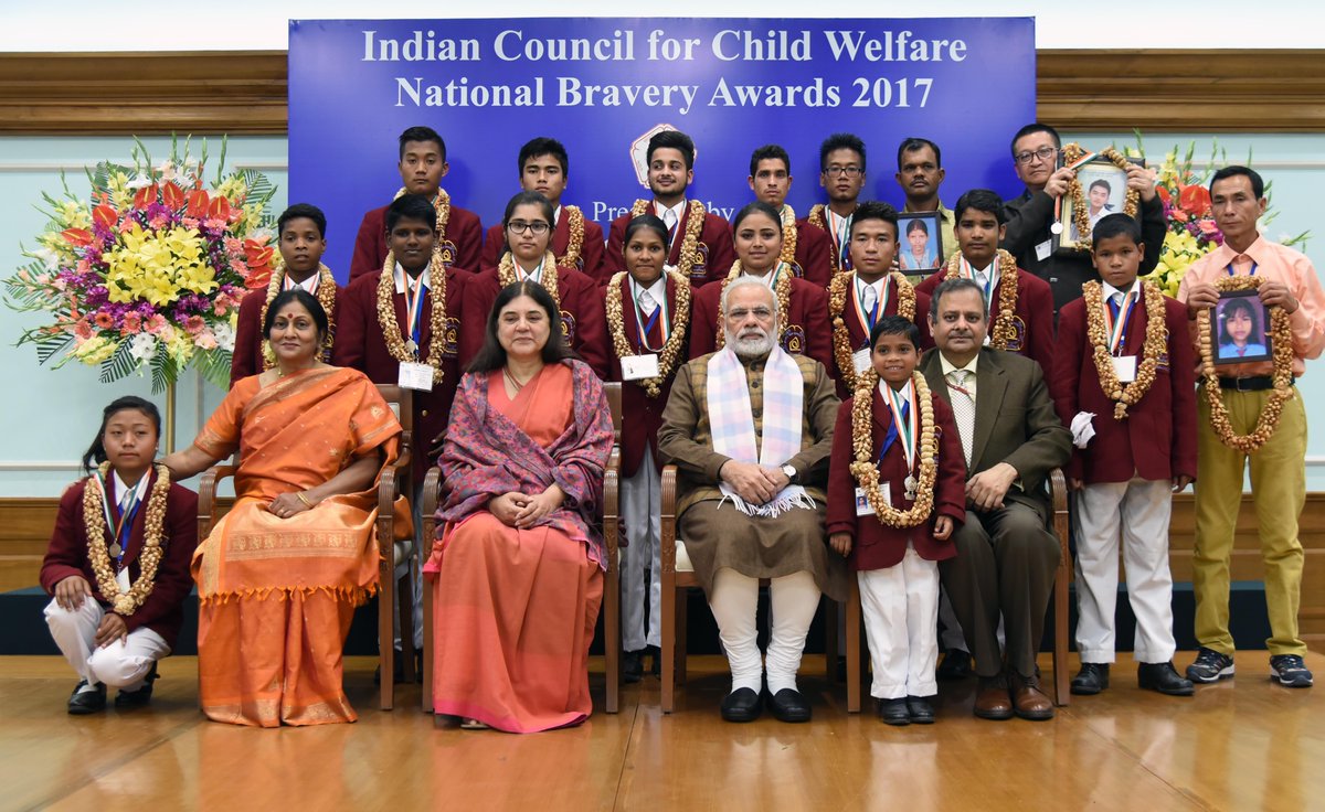 group pic - feature- National Bravery Awards kids