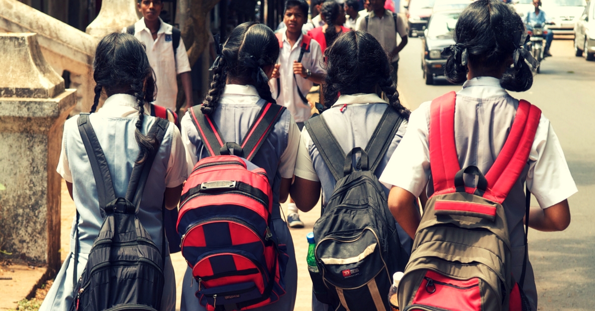 mother daughter Kannada medium school