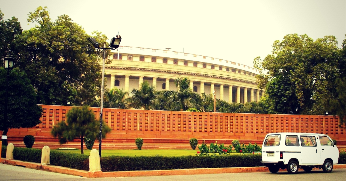 Parliament of India (Source: Wikimedia Commons)
