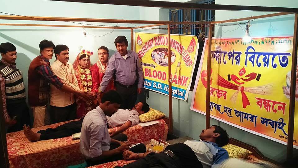 bengali couple blood donation