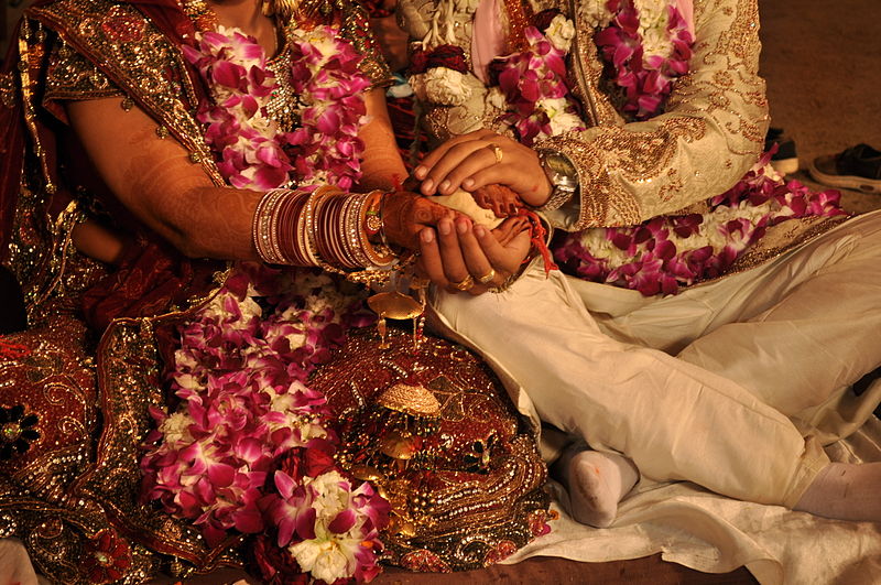 couples indian wedding
