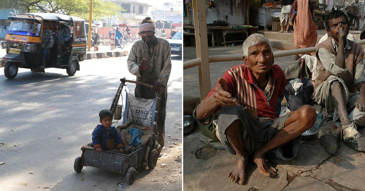 All the beggars need, is some compassion and a helping hand.Representative image only. Image Courtesy: Wikimedia Commons.